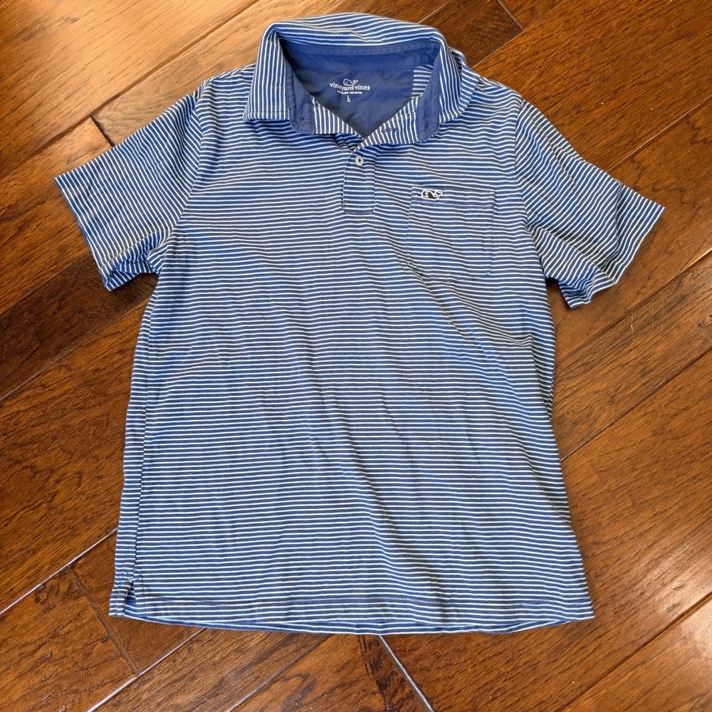 Vineyard Vines Boys Striped Polo Shirt